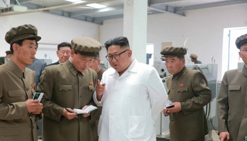 김정은 북한 국무위원장이 '새로 개발한 첨단전술무기' 시험을 지도했다고 북한 노동당 기관지 노동신문이 16일 보도했다. 사진은 본문과 관련없음. (사진=연합뉴스)