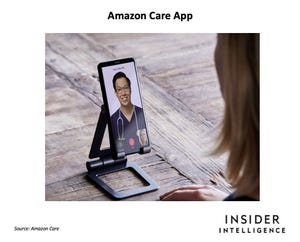 Amazon Care App (출처: Insider Intelligence)